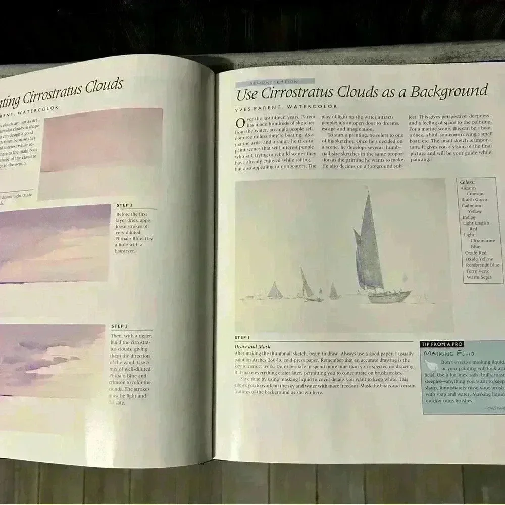 Painting Ships, Shores, and the Sea. Vintage book by Rachel Rubin Wolf. - Picture 8 of 9